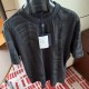 Replica Louis Vuitton Jersey Jacquard T-Shirt - Top Quality Replica Louis Vuitton Jersey Jacquard T-Shirt | Black color