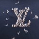 Louis Vuitton Inspired Embroidered Cotton Tee – Premium Replica Replica Louis Vuitton Embroidered Cotton T-Shirt – Luxury Design Dupe
