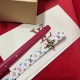 LV x TM Mini Flowergram 15mm Reversible Belt LV x TM Mini Flowergram 15mm Reversible Belt