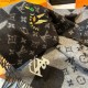 Louis Vuitton muffler NIGO collaboration Escharpe Damier giant wave monogram cashmere Louis Vuitton muffler NIGO collaboration Escharpe Damier giant wave monogram cashmere