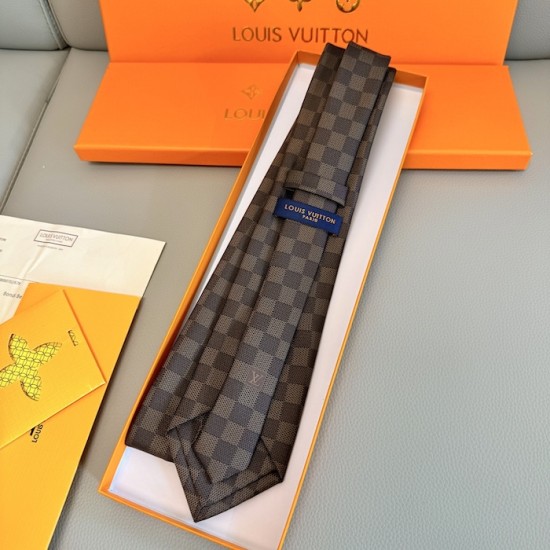Louis Vuitton Damier Classique Tie Brown Louis Vuitton Damier Classique Tie Brown