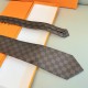 Louis Vuitton Damier Classique Tie Brown Louis Vuitton Damier Classique Tie Brown