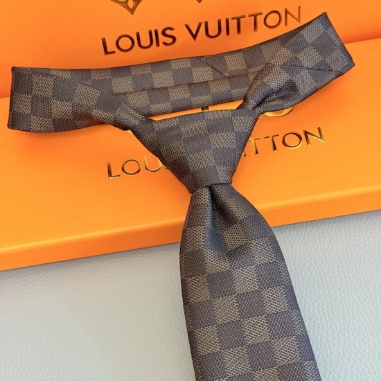 Louis Vuitton Damier Classique Tie Brown Louis Vuitton Damier Classique Tie Brown