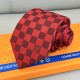 Louis Vuitton Damier Classique Tie Red Louis Vuitton Damier Classique Tie Red
