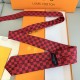 Louis Vuitton Damier Classique Tie Red Louis Vuitton Damier Classique Tie Red