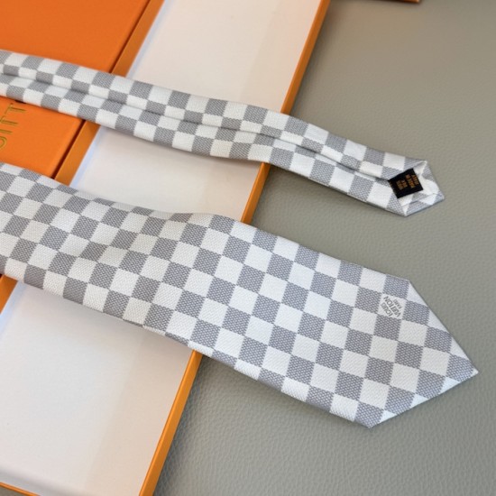 Louis Vuitton Damier Classique Tie White Louis Vuitton Damier Classique Tie White