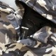 Balenciaga Men's Camo Ski Parka in Grey Balenciaga Men's Camo Ski Parka in Grey