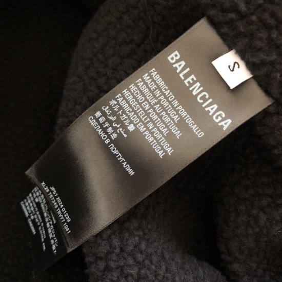 Balenciaga Camouflage Teddy Hooded Jacket Balenciaga Camouflage Teddy Hooded Jacket