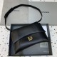 Balenciaga Large Soft Hourglass Shoulder Bag Black Balenciaga Large Soft Hourglass Shoulder Bag Black