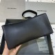 Balenciaga Large Soft Hourglass Shoulder Bag Black Balenciaga Large Soft Hourglass Shoulder Bag Black