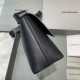 Balenciaga Medium Soft Hourglass Shoulder Bag Black Balenciaga Medium Soft Hourglass Shoulder Bag Black