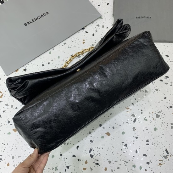 Balenciaga Monaco Large Chain Bag in Black Balenciaga Monaco Large Chain Bag in Black