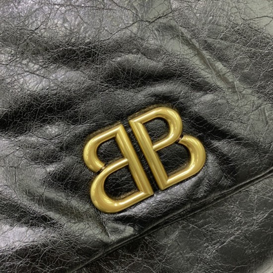 Balenciaga Monaco Large Chain Bag in Black Balenciaga Monaco Large Chain Bag in Black
