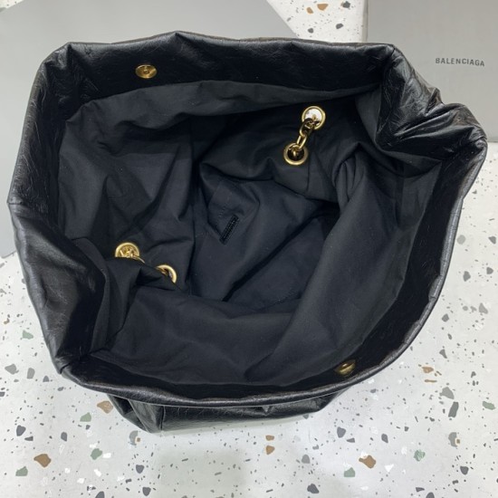 Balenciaga Monaco Large Chain Bag in Black Balenciaga Monaco Large Chain Bag in Black