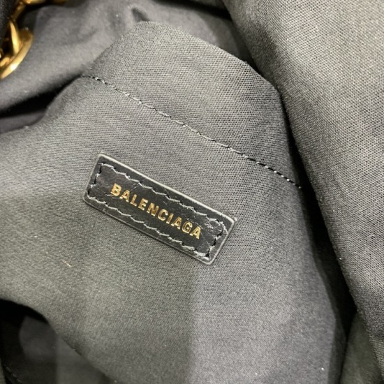 Balenciaga Monaco Large Chain Bag in Black Balenciaga Monaco Large Chain Bag in Black
