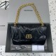 Balenciaga Monaco Medium Chain Bag in Black Balenciaga Monaco Medium Chain Bag in Black