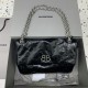 Balenciaga Monaco Medium Chain Bag in Black Balenciaga Monaco Medium Chain Bag in Black