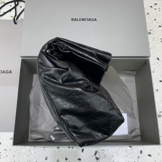 Balenciaga Monaco Medium Chain Bag in Black Balenciaga Monaco Medium Chain Bag in Black