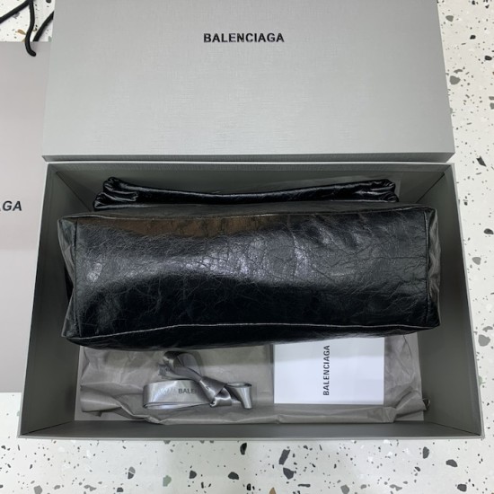 Balenciaga Monaco Medium Chain Bag in Black Balenciaga Monaco Medium Chain Bag in Black