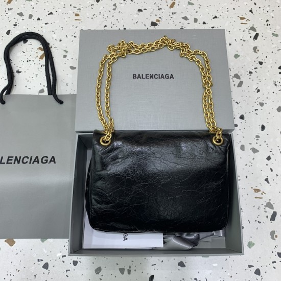 Balenciaga Monaco Mini Bag in Black Balenciaga Monaco Mini Bag in Black