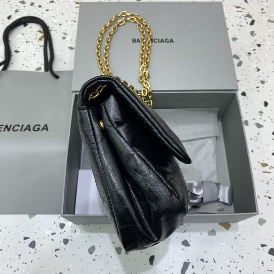 Balenciaga Monaco Mini Bag in Black Balenciaga Monaco Mini Bag in Black