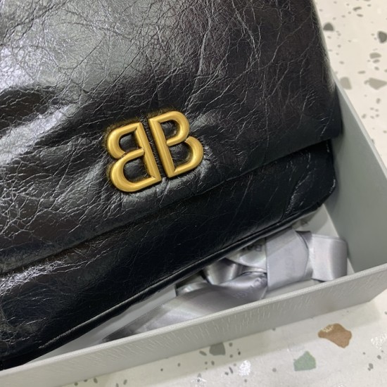 Balenciaga Monaco Mini Bag in Black Balenciaga Monaco Mini Bag in Black