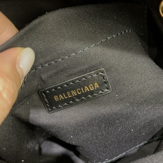 Balenciaga Monaco Small Chain Bag in Black Balenciaga Monaco Small Chain Bag in Black