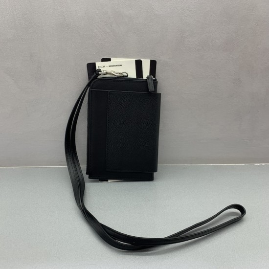Balenciaga Passport Phone Holder in Black Balenciaga Passport Phone Holder in Black