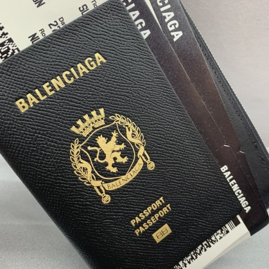 Balenciaga Passport Phone Holder in Black Balenciaga Passport Phone Holder in Black