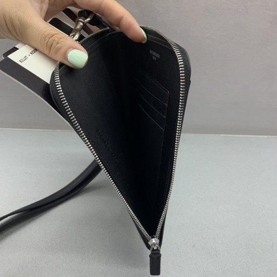 Balenciaga Passport Phone Holder in Black Balenciaga Passport Phone Holder in Black
