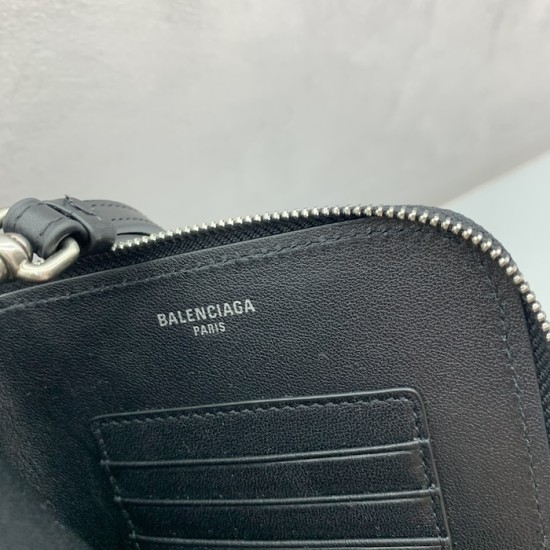 Balenciaga Passport Phone Holder in Black Balenciaga Passport Phone Holder in Black