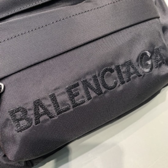 Balenciaga Wheel Beltpack in Black with Black Balenciaga Wheel Beltpack in Black with Black