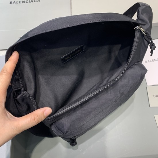 Balenciaga Wheel Beltpack in Black with Black Balenciaga Wheel Beltpack in Black with Black