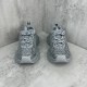Balenciaga 3XL Fishnet Sneaker in Silver Balenciaga 3XL Fishnet Sneaker in Silver
