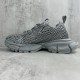 Balenciaga 3XL Fishnet Sneaker in Silver Balenciaga 3XL Fishnet Sneaker in Silver