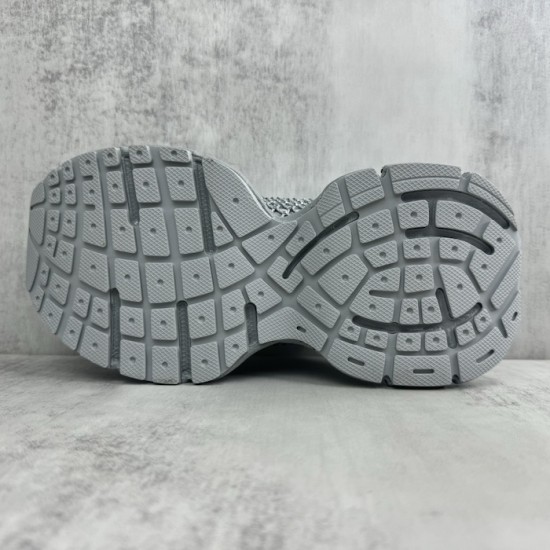 Balenciaga 3XL Fishnet Sneaker in Silver Balenciaga 3XL Fishnet Sneaker in Silver