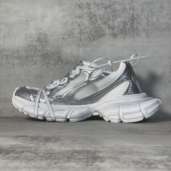 Balenciaga 3XL Sneaker in White / Silver Balenciaga 3XL Sneaker in White / Silver
