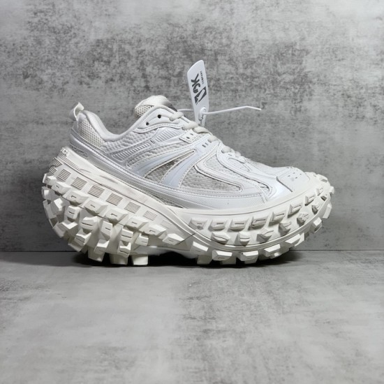 Balenciaga Bouncer Sneaker in White Balenciaga Bouncer Sneaker in White