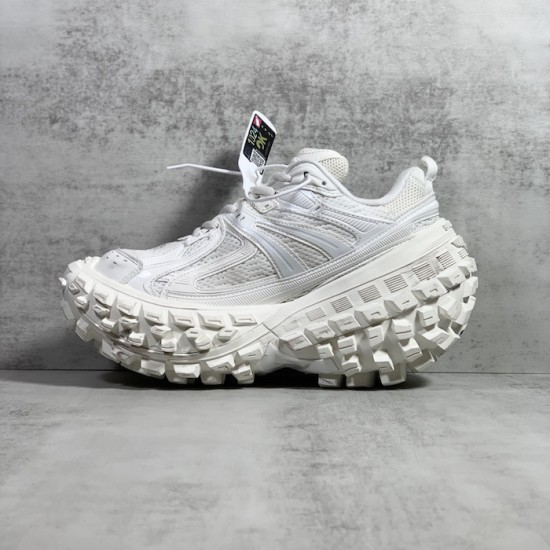 Balenciaga Bouncer Sneaker in White Balenciaga Bouncer Sneaker in White