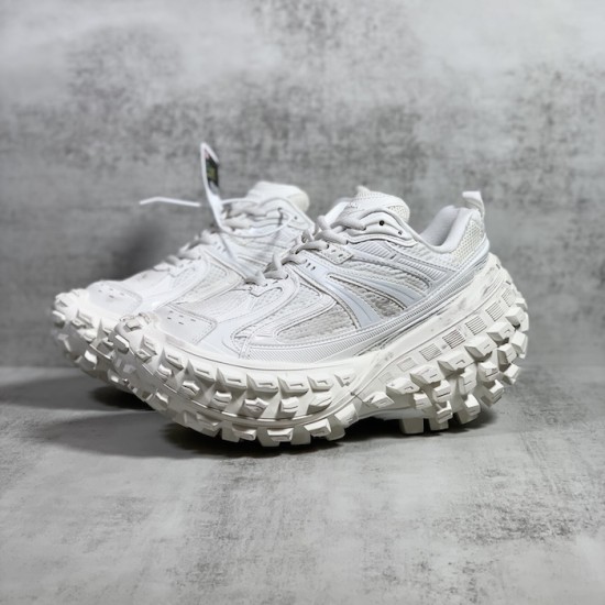 Balenciaga Bouncer Sneaker in White Balenciaga Bouncer Sneaker in White