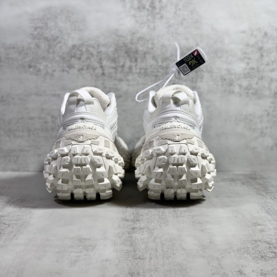 Balenciaga Bouncer Sneaker in White Balenciaga Bouncer Sneaker in White