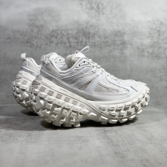 Balenciaga Bouncer Sneaker in White Balenciaga Bouncer Sneaker in White