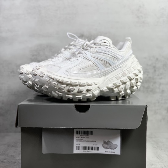 Balenciaga Bouncer Sneaker in White Balenciaga Bouncer Sneaker in White