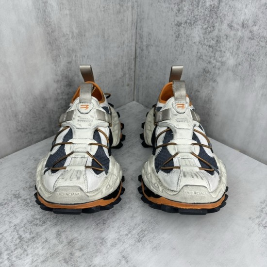 Balenciaga Hike Sneaker in Beige/Orange Balenciaga Hike Sneaker in Beige/Orange