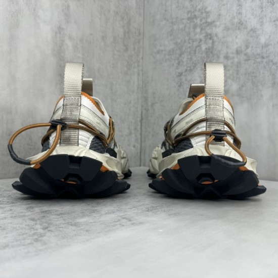 Balenciaga Hike Sneaker in Beige/Orange Balenciaga Hike Sneaker in Beige/Orange