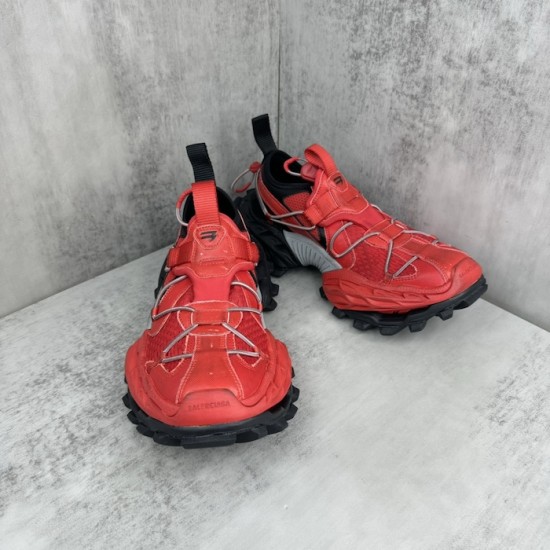 Balenciaga Hike Sneaker in Red/Black Balenciaga Hike Sneaker in Red/Black