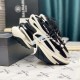 Balmain Calfskin Unicorn Low-top Sneakers Black / White Balmain Calfskin Unicorn Low-top Sneakers Black / White