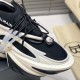 Balmain Calfskin Unicorn Low-top Sneakers Black / White Balmain Calfskin Unicorn Low-top Sneakers Black / White