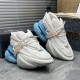 Balmain Unicorn Sneakers in Neoprene and Leather Blue Balmain Unicorn Sneakers in Neoprene and Leather Blue