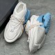 Balmain Unicorn Sneakers in Neoprene and Leather Blue Balmain Unicorn Sneakers in Neoprene and Leather Blue